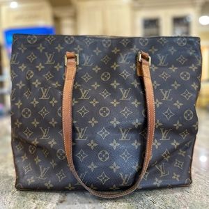 Louise Vuitton bag classic print